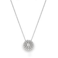 Gargantilla diamante oro 18 quilates