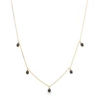 Gargantilla diamante oro 18 quilates