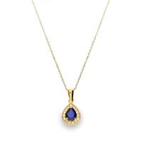 Gargantilla diamante oro 18 quilates
