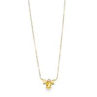Gargantilla diamante oro 18 quilates