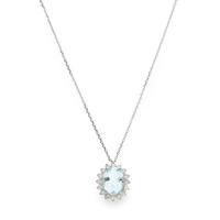 Gargantilla diamante oro 18 quilates