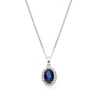 Gargantilla diamante oro 18 quilates
