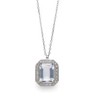 Gargantilla diamante oro 18 quilates