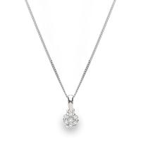 Gargantilla diamante oro 18 quilates