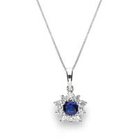 Gargantilla diamante oro 18 quilates
