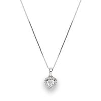 Gargantilla diamante oro 18 quilates