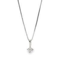 Gargantilla diamante oro 18 quilates