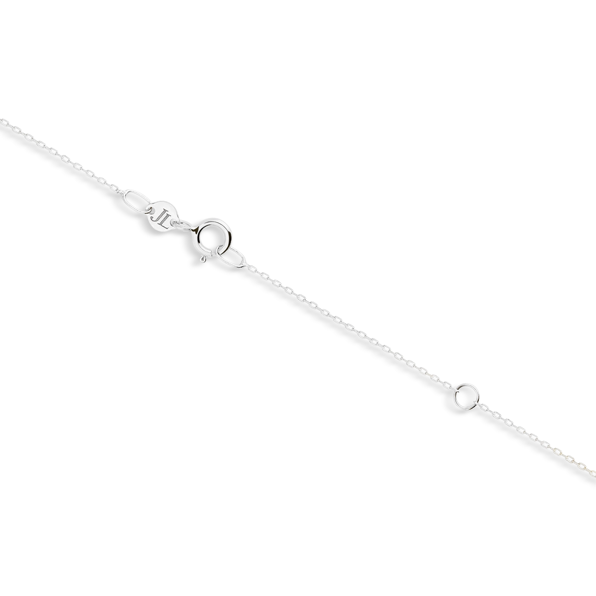 Collar diamante natural 0.02 ct. oro 18 quilates GLACIER