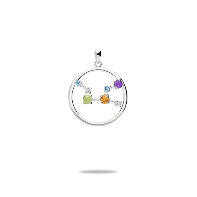 Sterling silver charm GLIMMERS