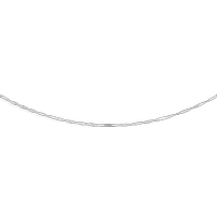 Cadena oro blanco 18 quilates
