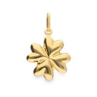 Colgante trebol oro 18 quilates
