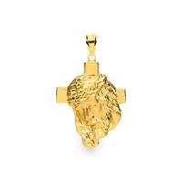 Colgante cristo oro 18 quilates 32mm