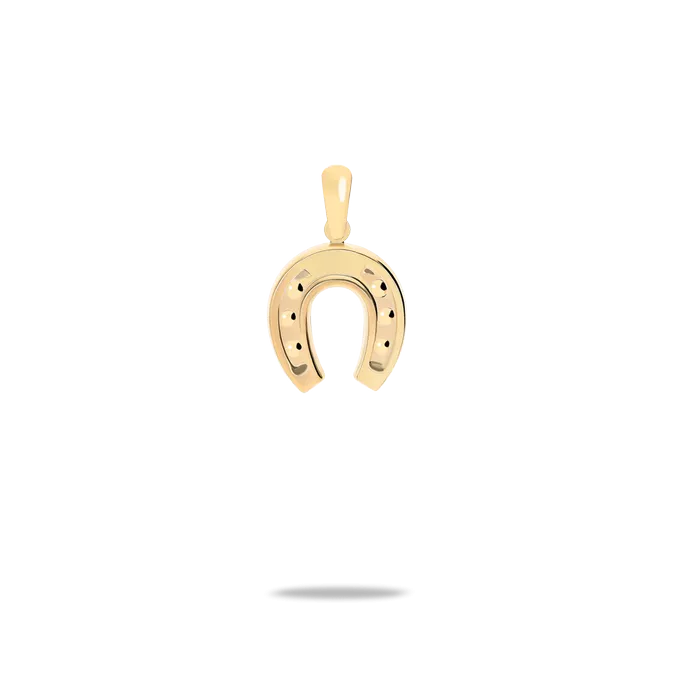18k gold charm