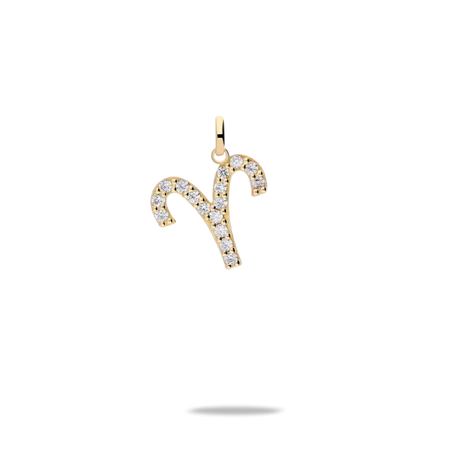 18k gold charm