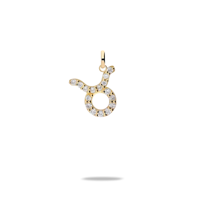 18k gold charm