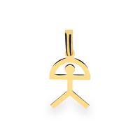 Colgante indalo oro 18 quilates 16mm