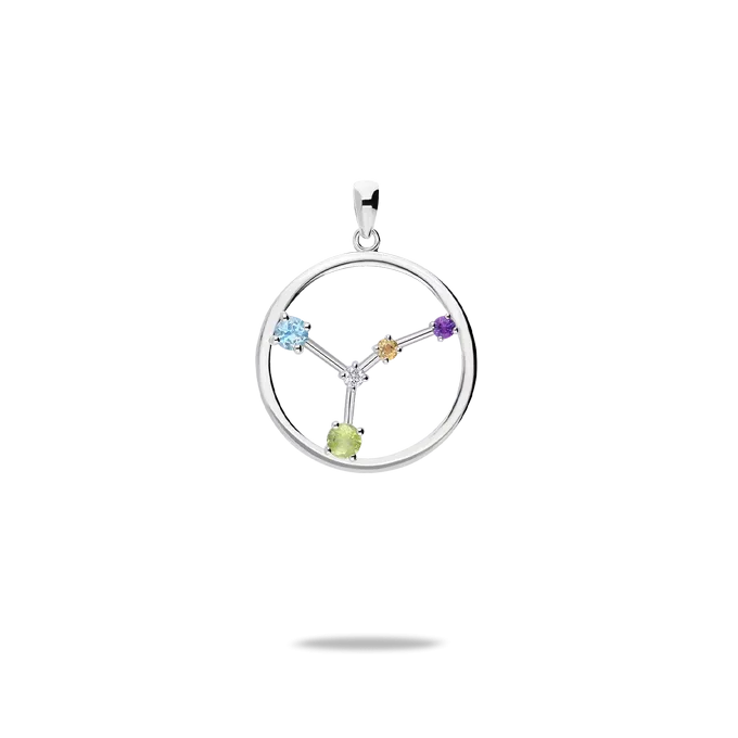 Colgante plata primera ley GLIMMERS