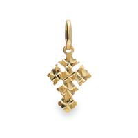 Cruz de canjayar oro 18 quilates 10mm y medio