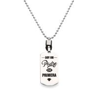 Gargantilla acero padre de primera