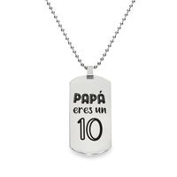 Gargantilla acero papa 10