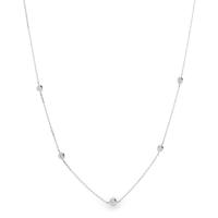 Gargantilla diamante oro 18 quilates
