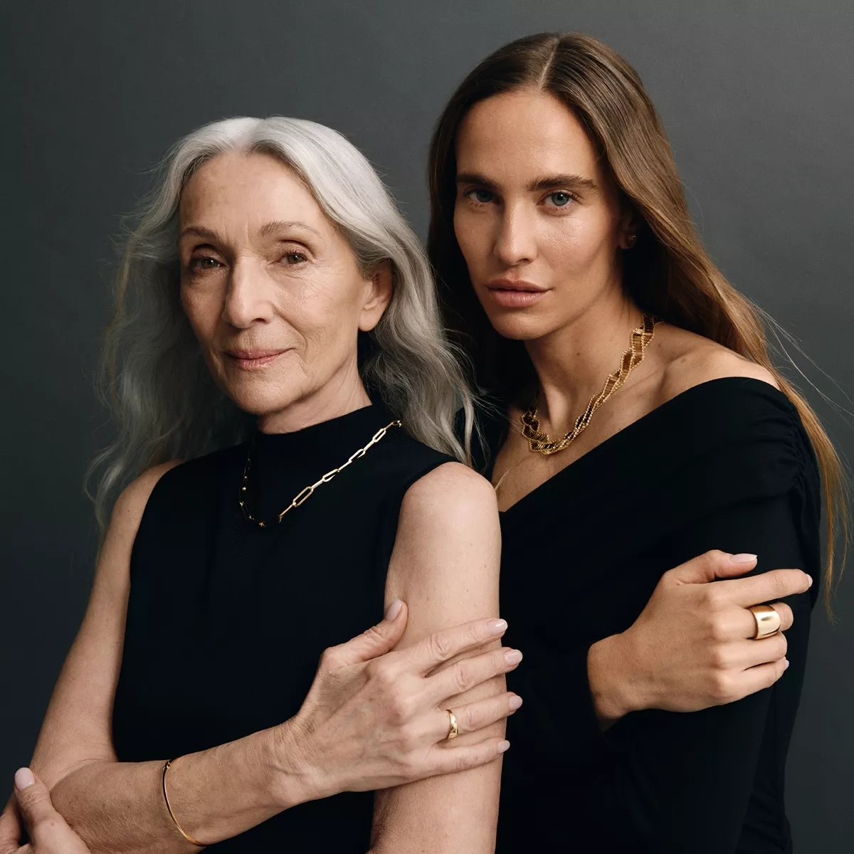 18k gold necklace COSMO