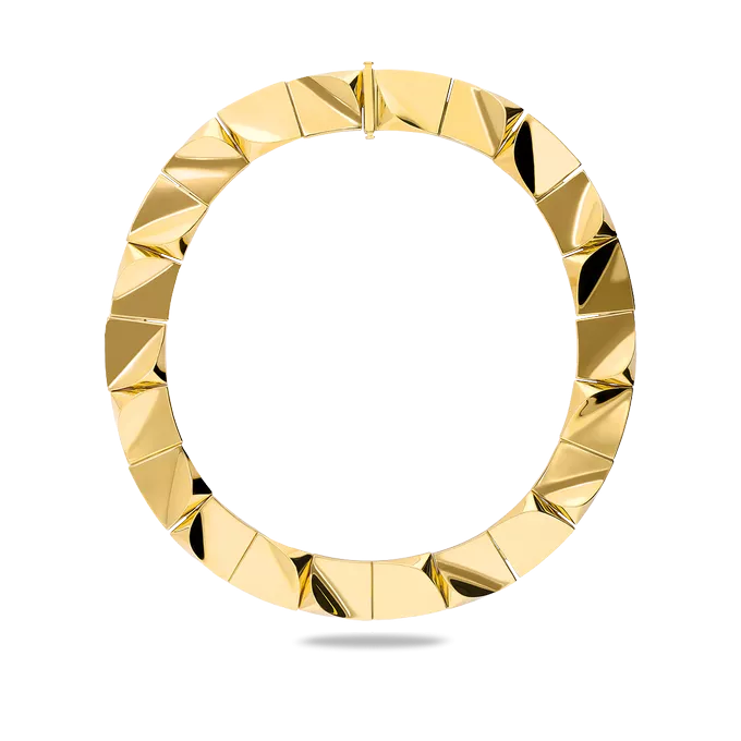 Gargantilla oro 18 quilates CHESS