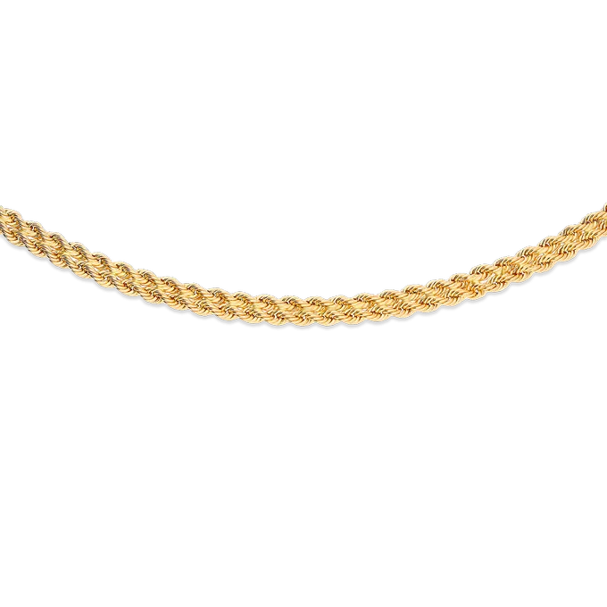 Gargantilla oro 18 quilates DOUBLE ROPE