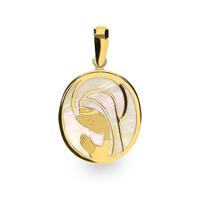 Medalla oro 18 quilates