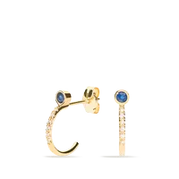 Pendiente diamante oro 18 quilates