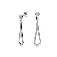 Pendiente diamante oro 18 quilates