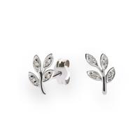 Pendiente diamante oro 18 quilates