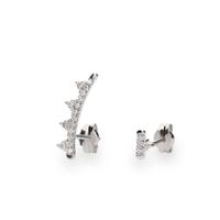 Pendiente diamante oro 18 quilates