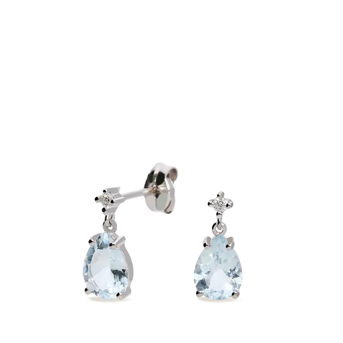 Pendiente diamante oro 18 quilates GLACIER