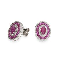 Pendiente diamante oro 18 quilates