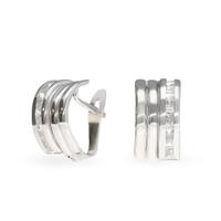 Pendiente oro blanco 18 quilates