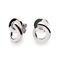 Pendiente oro blanco 18 quilates