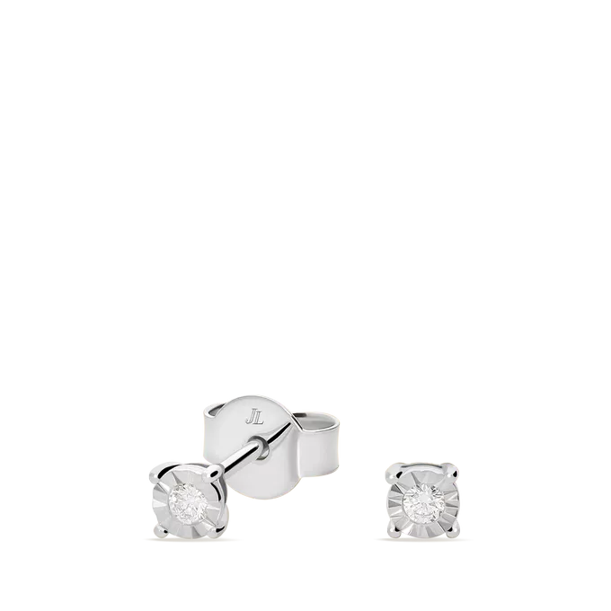 18k gold diamond earrings