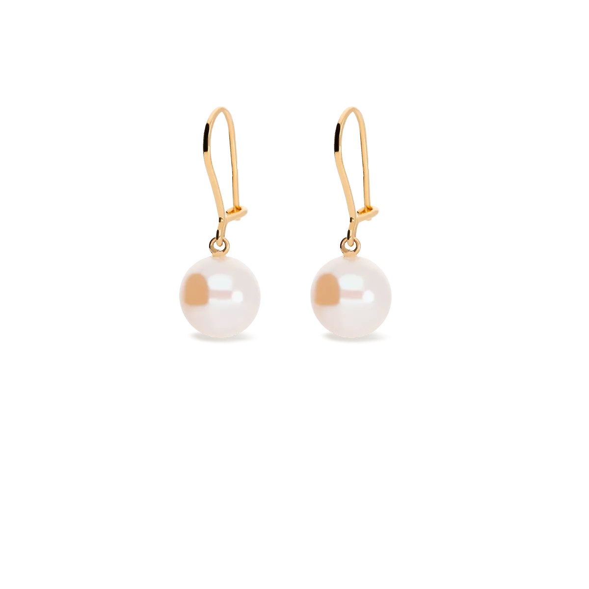 18k gold earrings