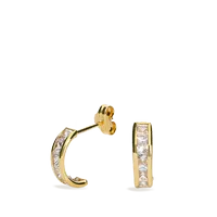 Pendiente oro 18 quilates