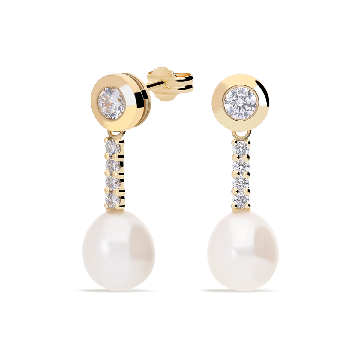 Pendiente oro 18 quilates