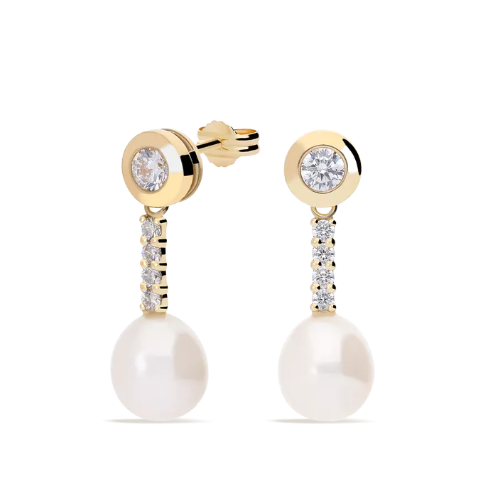 Pendiente oro 18 quilates