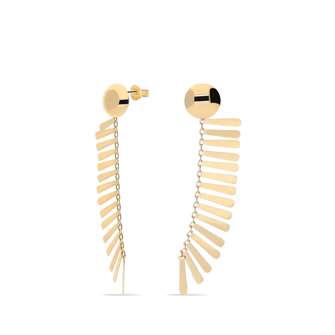 18k gold earrings MARRAKESH