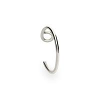 Piercing nariz oro blanco 18 quilates