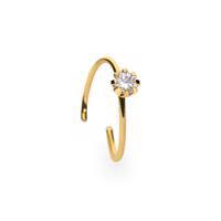 Piercing nariz oro 18 quilates