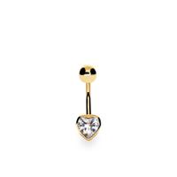 Piercing ombligo oro 18 quilates