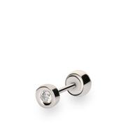 Piercing oreja diamante oro 18 quilates