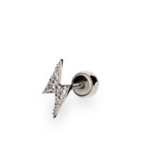 Piercing oreja diamante oro 18 quilates