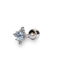 Piercing oreja diamante oro 18 quilates