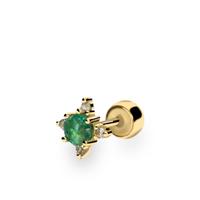 Piercing oreja diamante oro 18 quilates